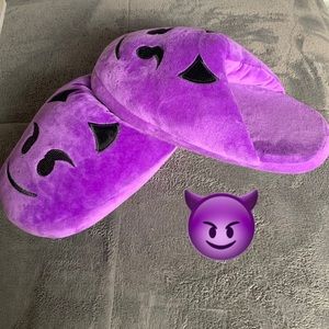 Emoji slippers